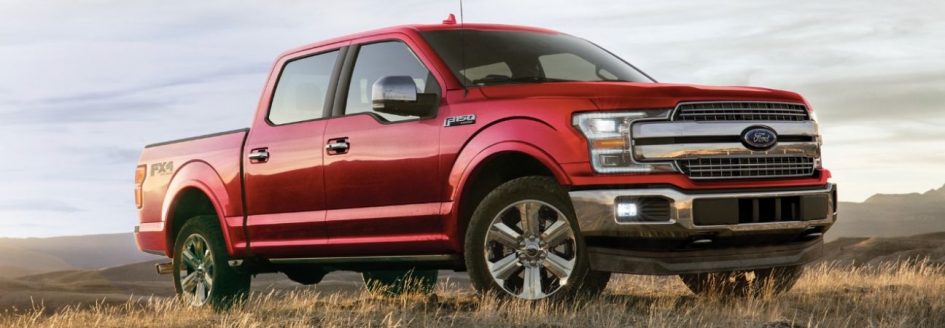 red 2020 Ford F-150